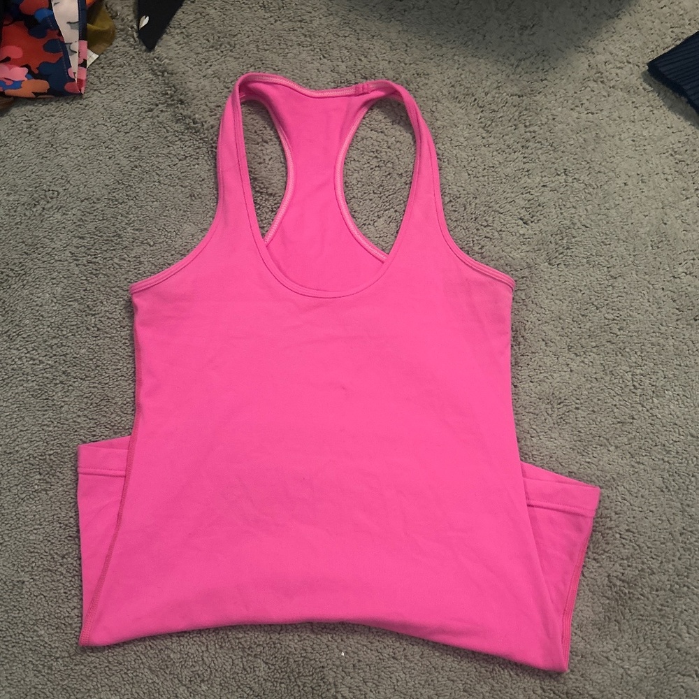 Pink Lululemon tank